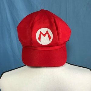 Mario Bros Hat By Lucky Stone. One size fits all